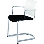 プラス(PLUS) 17493)会議イス フィトナ MB-F61SEH BK 【品番:MB-F61SEH BK】