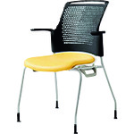 プラス（PLUS）　６２９４０６）会議イス　チェダーＣ　ＭＢ－Ｗ６１ＮＨ　ＹＬ　【品番：MB-W61NH YL】