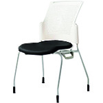 【別途送料あり】プラス（PLUS）　６２９４２２）会議イス　チェダーＣ　ＭＣ&minus;Ｗ５１ＮＨ　ＢＫ　【品番：MC-W51NH BK】｜住設プロ　店