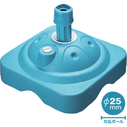 ★アルファ　ポップギャラリー　注水型ポールスタンド　水色（１０台セット）　【品番：SHB0070A】