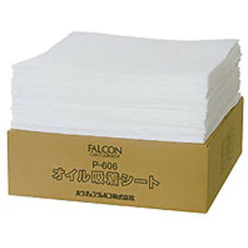 パワーアップジャパン ＦＡＬＣＯＮ オイル吸着マット（５０枚入り） 【品番：P606】