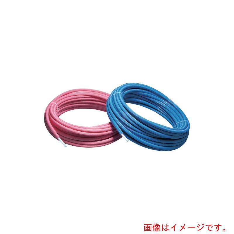 【別途貨物輸送あり】前澤給装工業 保温材付取り持ち役ポリエチレン管 保温材５粍 サクラ色 ２０Ａ×３０ｍ 【品番：MXPECP-2005-30Q】