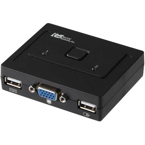 ラトックシステム ＶＧＡマイコンうつり変わり器（２台用） 【品番：RS-230U】