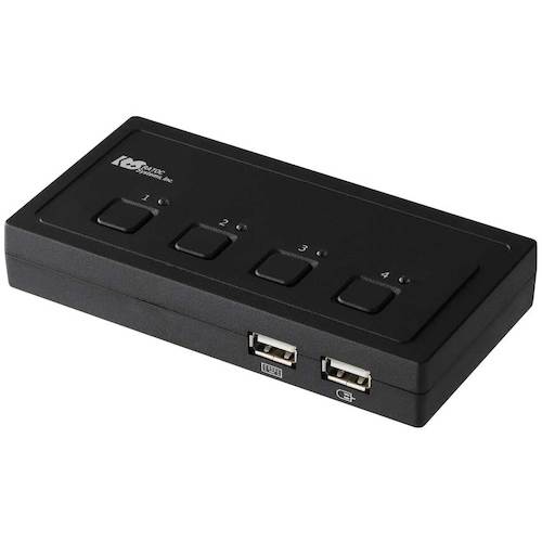 ラトックシステム ＶＧＡマイコンうつり変わり器（４台用） 【品番：RS-430U】