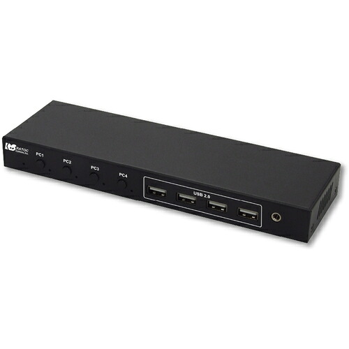 ラトックシステム ４Ｋ６０Ｈｚ相応う ＨＤＭＩマイコンうつり変わり器（４台用） 【品番：RS-460UH-4K】