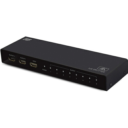 ラトックシステム ４Ｋ６０Ｈｚ １インプット８最終生産物 ＨＤＭＩ分かち合う器 【品番：RS-HDSP8P-4K】