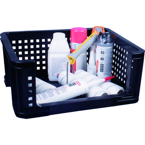Really Useful Products　メッシュコンテナ　オープンタイプ　１８Ｌ　ブラック　【品番：18OF】