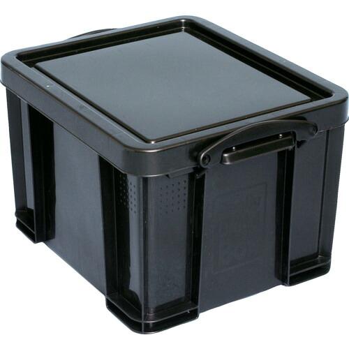 Really Useful Products 入れもの Ｒｅａｌｌｙ Ｕｓｅｆｕｌ Ｂｏｘ ３５Ｌ 黒いこと 【品番：35BLK】