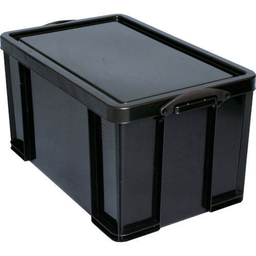 Really Useful Products 入れもの Ｒｅａｌｌｙ Ｕｓｅｆｕｌ Ｂｏｘ ８４Ｌ 黒いこと 【品番：84BLK】