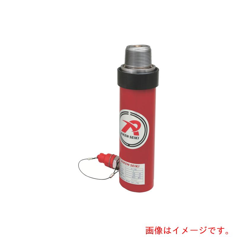 【別途送料あり】理研機器　ＲＩＫＥＮ　単動式油圧シリンダー　インチねじ　ストローク３５ｍｍ　ＶＣカプラ付　【品番：S1-35VC】｜住設プロ　店