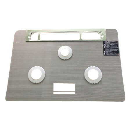 楽天市場】[001-1053000]リンナイ トッププレート ガラス : 設備プラザ