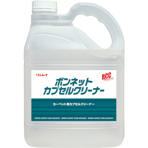 【別途送料あり】リンレイ　ＲＣＣ　ボンネットカプセルクリーナー　４Ｌ　エコボトル　【3個】　【品番：733539】