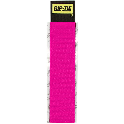 RIP-TIE　ケーブルキャッチ　２５．４ｍｍＸ２０３．２ｍｍ　５０本入　ネオンピンク　【品番：C-08-050-NP】