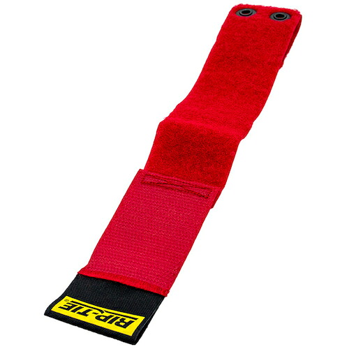 RIP-TIE　ケーブルラップ　３８．１ｍｍＸ３０４．８ｍｍ　１０本入　赤　【品番：D-12-010-RD】