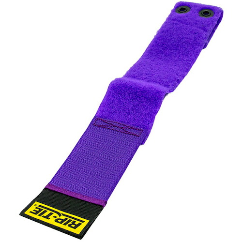 RIP-TIE　ケーブルラップ　３８．１ｍｍＸ３０４．８ｍｍ　１０本入　紫　【品番：D-12-010-V】