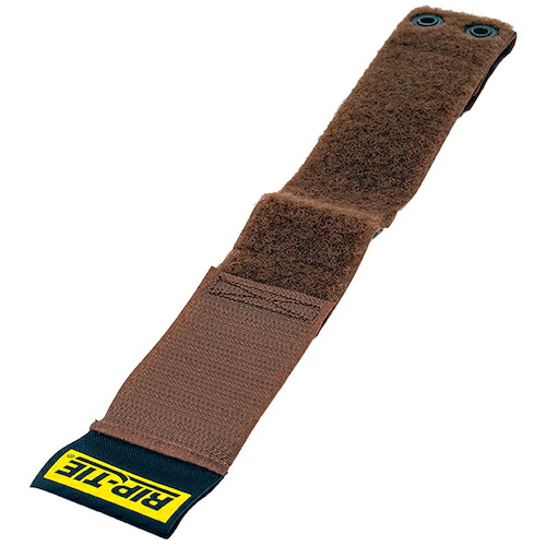 RIP-TIE　ケーブルラップ　３８．１ｍｍＸ３８１ｍｍ　５０本入　茶　【品番：D-15-050-BN】