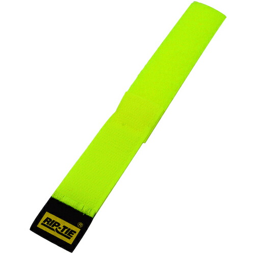 RIP-TIE　ケーブルラップ　２５．４ｍｍＸ２２８．６ｍｍ　１００本入　ネオンイエロー　【品番：H-09-100-NY】