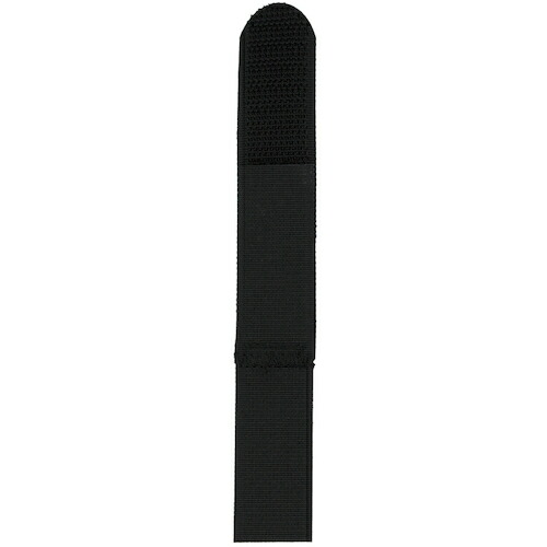 RIP-TIE エコノラップアタッチメント「スリップオン」 ２５．４粍Ｘ２７９．４粍 ２００本入 黒 【品番：H-11-ESLM-BK】
