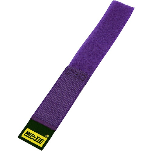 RIP-TIE　ケーブルラップ　２５．４ｍｍＸ５３３．４ｍｍ　１００本入　紫　【品番：H-21-100-V】