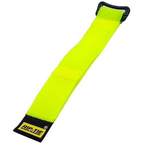 RIP-TIE　ケーブルラップバックル　２５．４ｍｍＸ１５２．４ｍｍ　１００本入　ネオンイエロー　【品番：HB-06-100-NY】