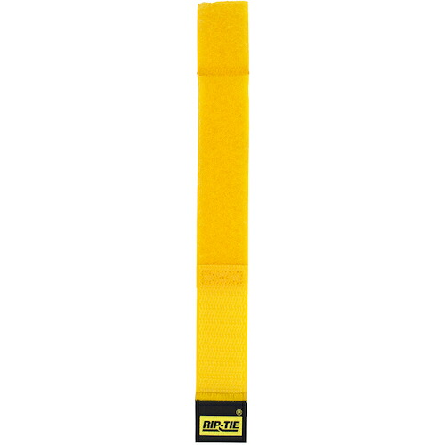 RIP-TIE　ケーブルラップブルノーズ　２５．４ｍｍＸ２２８．６ｍｍ　１００本入　黄　【品番：HH-09-100-Y】