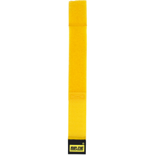 RIP-TIE　ケーブルラップブルノーズ　２５．４ｍｍＸ３５５．６ｍｍ　１００本入　黄　【品番：HH-14-100-Y】