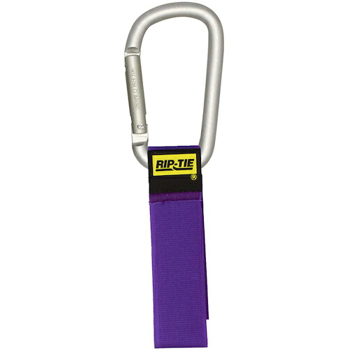 RIP-TIE 有線テレビ職歴（カラビナ８ｃｍ・銀） ２５．４粍Ｘ２２８．６粍 ５０本入 紫 【品番：J-S9-C50-V】 DIY・工具-花・ガーデン・DIY-その他