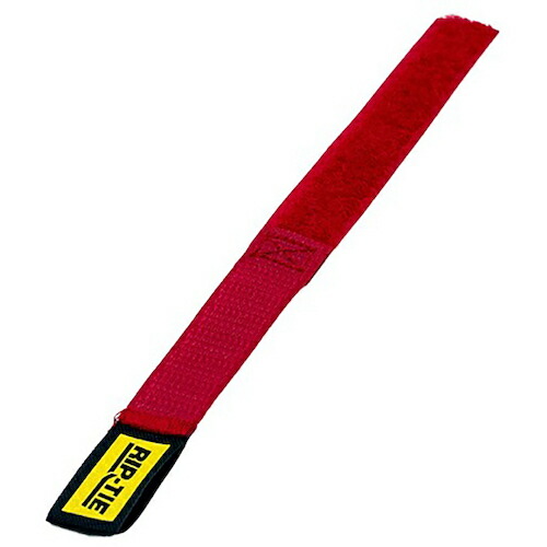 RIP-TIE　ケーブルラップ　１５．８８ｍｍＸ１５２．４ｍｍ　　１００本入　赤　【品番：L-06-100-RD】