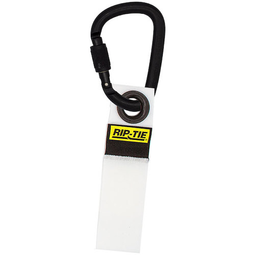 RIP-TIE　ケーブルキャリアーＬＧ　３８．１ｍｍＸ４０６．４ｍｍ　ストラップ１本＋安全環付カラビナ　白　【品番：LGC-16-G1P-W】 6,565円