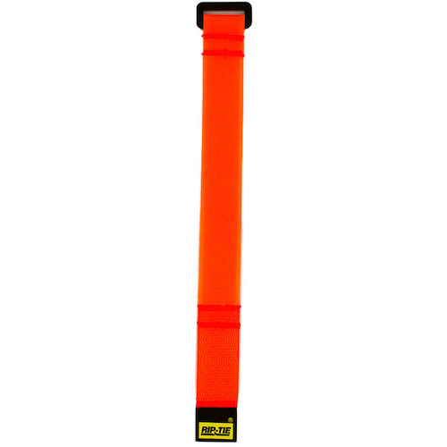 RIP-TIE シンチストラップ ２５．４ｍｍＸ４５７．２ｍｍ １０本入 ネオンオレンジ 【品番：N-18-010-NO】
