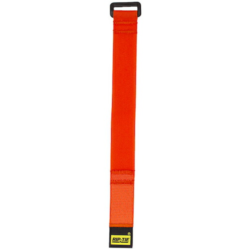 RIP-TIE シンチストラップ ２５．４ｍｍＸ４５７．２ｍｍ １０本入 オレンジ 【品番：N-18-010-O】