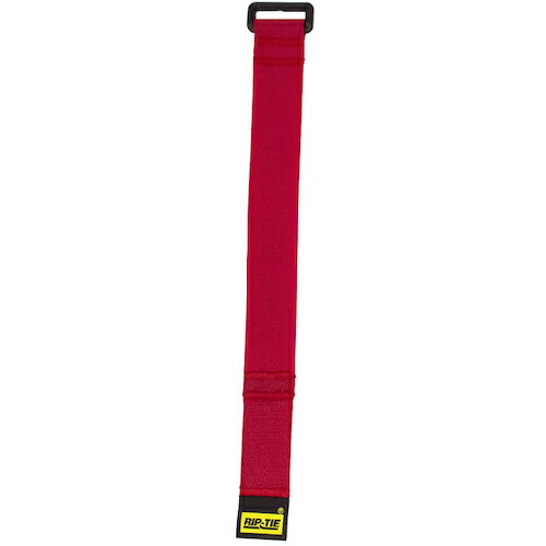 RIP-TIE シンチストラップ ２５．４ｍｍＸ４５７．２ｍｍ １０本入 赤 【品番：N-18-010-RD】