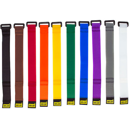 RIP-TIE シンチストラップ ２５．４ｍｍＸ４５７．２ｍｍ １０本入 虹 【品番：N-18-010-RW】