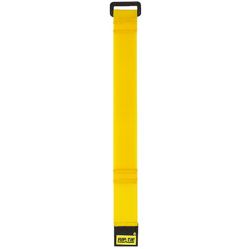 RIP-TIE シンチストラップ ２５．４ｍｍＸ４５７．２ｍｍ １０本入 黄 【品番：N-18-010-Y】