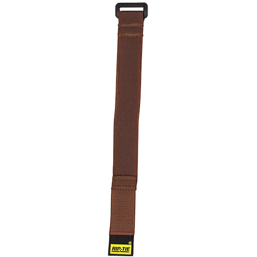 RIP-TIE　シンチストラップ　２５．４ｍｍＸ４５７．２ｍｍ　１００本入　茶　【品番：N-18-100-BN】