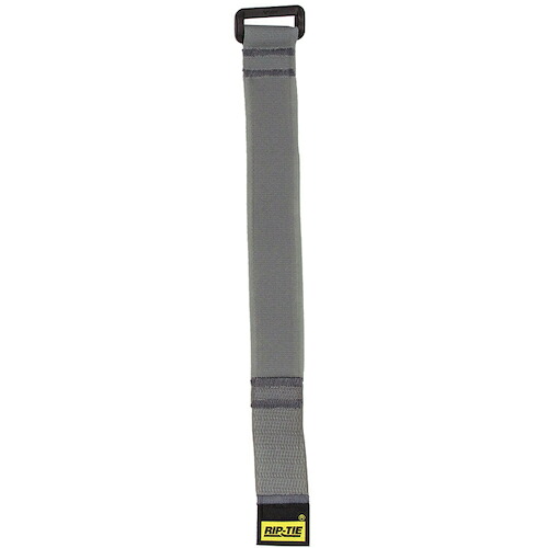 RIP-TIE　シンチストラップ　２５．４ｍｍＸ４５７．２ｍｍ　１００本入　灰　【品番：N-18-100-GY】