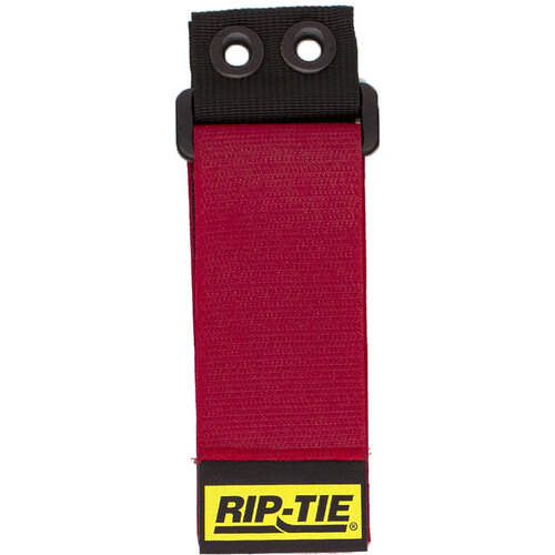 RIP-TIE 結束バンド・ケーブルラップ シンチストラップEG ウェビング付き 50.8mm×406.4mm 10本入 赤 【品番:OW-16-G10-RD】|住設プロ 店
