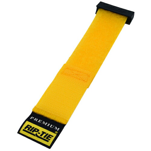 RIP-TIE　リップロックケーブルラップ　２５．４ｍｍＸ１６５．１ｍｍ　１００本入　黄　【品番：RLH-065-100-Y】