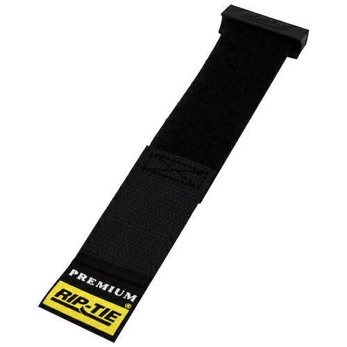 RIP-TIE　リップロックケーブルラップ　２５．４ｍｍＸ２４１．３ｍｍ　１００本入　黒　【品番：RLH-095-100-BK】