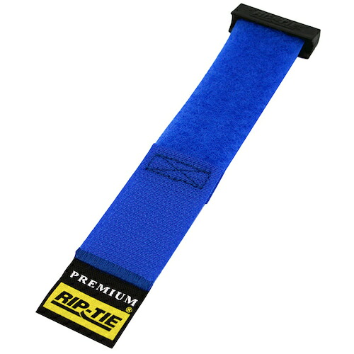 RIP-TIE　リップロックケーブルラップ　２５．４ｍｍＸ２４１．３ｍｍ　１００本入　青　【品番：RLH-095-100-BU】