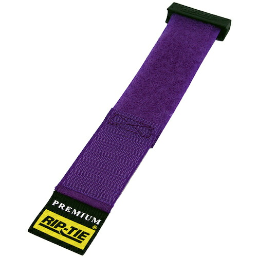 RIP-TIE　リップロックケーブルラップ　２５．４ｍｍＸ２４１．３ｍｍ　１００本入　紫　【品番：RLH-095-100-V】