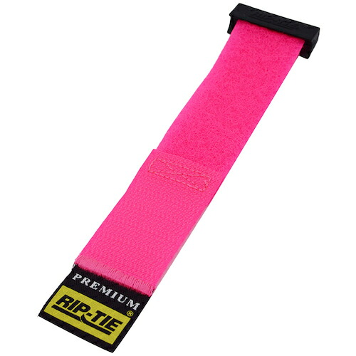 RIP-TIE　リップロックケーブルラップ　２５．４ｍｍＸ５４６．１ｍｍ　１００本入　ネオンピンク　【品番：RLH-215-100-NP】