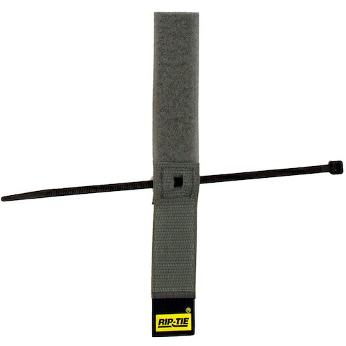 RIP-TIE　ケーブルハンガー　２５．４ｍｍＸ５３３．４ｍｍ　１０本入　灰　【品番：S-21-010-GY】