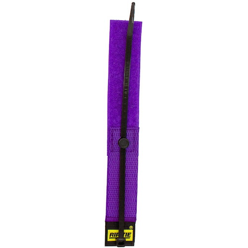 RIP-TIE　回転式ケーブルハンガー　２５．４ｍｍＸ５３３．４ｍｍ　１００本入　紫　【品番：S-P21-100-V】