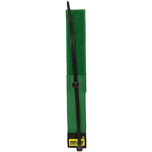 RIP-TIE　回転式ケーブルハンガー　２５．４ｍｍＸ１５２．４ｍｍ　１００本入　緑　【品番：S-P6-100-GN】