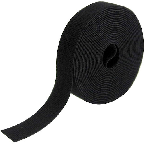RIP-TIE ラップストラップ 19.05mmX182.88m 1巻 黒 【品番:W-60-MSP-BK】|住設プロ 店