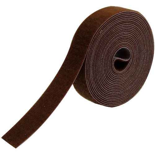RIP-TIE ラップストラップ ６．３５粍Ｘ１８２．８８ｍ １巻 茶 【品番：W-60-QSP-BN】