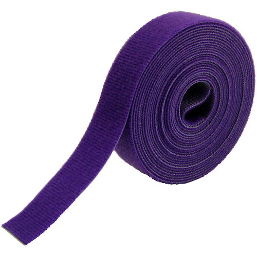 RIP-TIE　ラップストラップ　６．３５ｍｍＸ１８２．８８ｍ　１巻　紫　【品番：W-60-QSP-V】