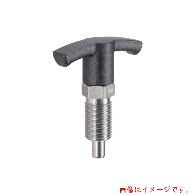 ロームヘルド・ハルダー　ＨＡＬＤＥＲ　インデックスボルト　六角カラー付　Ｔグリップ付　ステンレス鋼　【品番：22110.0922】
