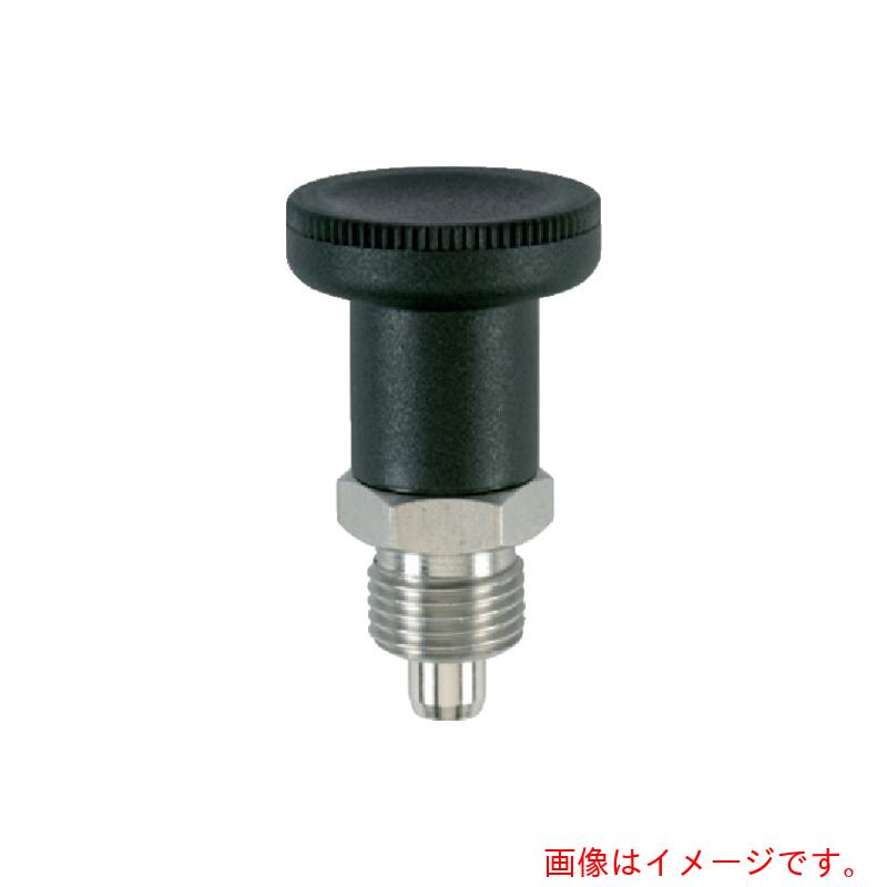 ロームヘルド・ハルダー　ＨＡＬＤＥＲ　インデックスボルト六角カラー付ホールド機構付ＳＵＳ呼び寸８ネジ部Ｍ１６&times;１．５　【品番：22120.0258】｜住設プロ　店